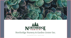 Desktop Screenshot of northridgenursery.com